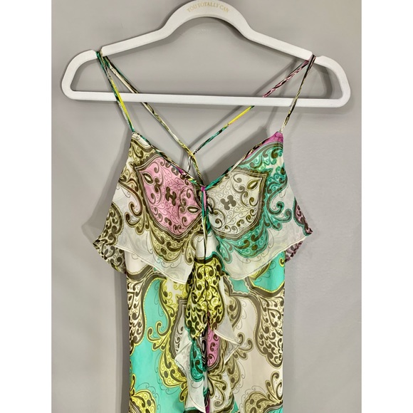 Anthropologie Yoana Baraschi Print Maxi Ruffle Dress - Picture 6 of 9